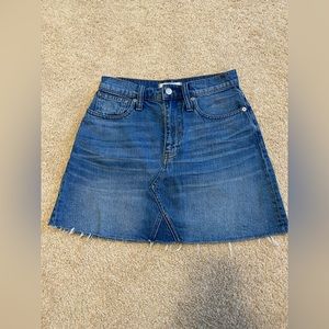Madewell Denim Skirt